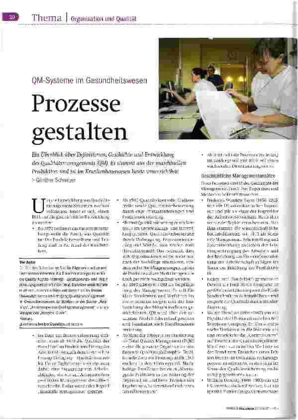 Vorschauseite 1: Prozesse gestalten