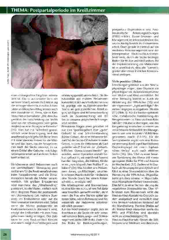 Vorschauseite 3: SectiobondingDie Rolle der Hebammen beim intraoperativen Hautkontakt und Bindungsaufbau