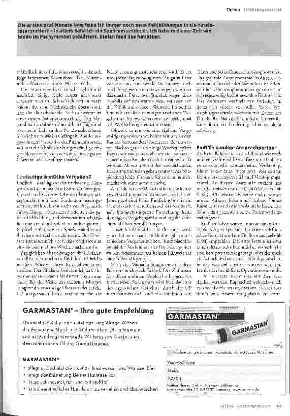 Vorschauseite 2: Auf der Suche nach der besten Therapie