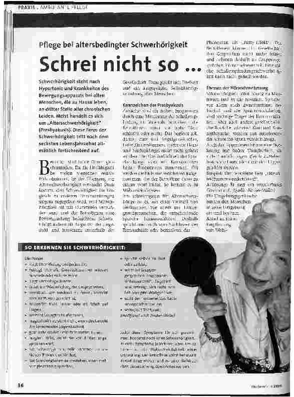Vorschauseite 1: Schrei nicht so...