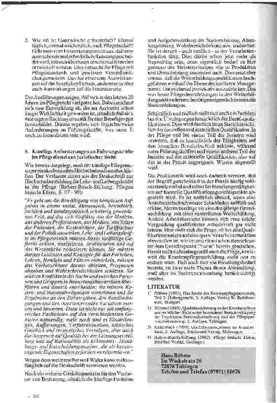 Vorschauseite 5: Veränderungen der Aufgaben für das Pflegemanagement aus juristischer Sicht