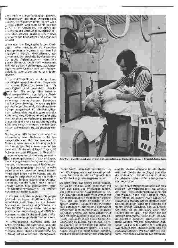 Vorschauseite 2: Die Hardtwaldklinik in Zwesten