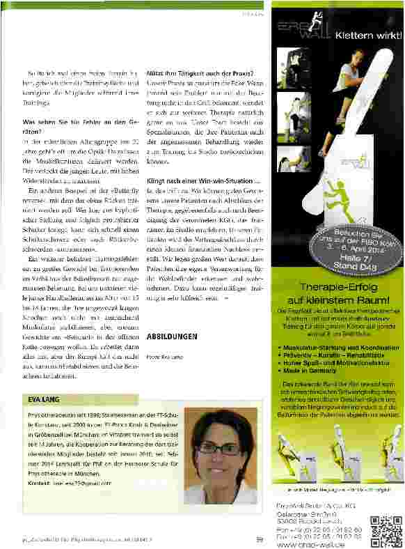 Vorschauseite 3: Kooperation zwischen Physiotherapiepraxis und Fitnessstudio