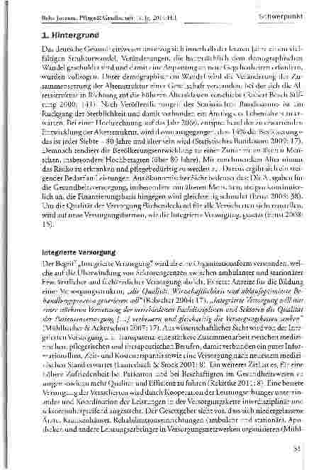 Vorschauseite 2: Interdisziplinäre Zusammenarbeit in vollstationären Pflegeeinrichtungen am Beispiel von careplus - eine Zufriedenheitsbefragung