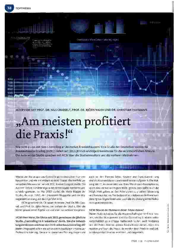 Vorschauseite 1: Am meisten profitiert die Praxis