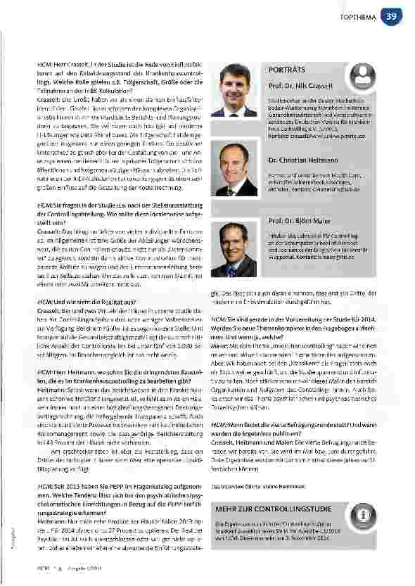 Vorschauseite 2: Am meisten profitiert die Praxis
