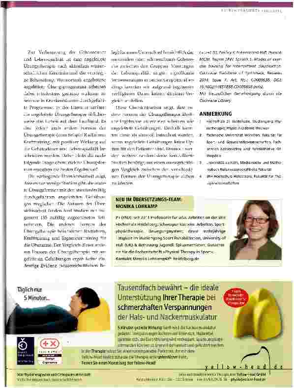 Vorschauseite 4: Cochrane-Update