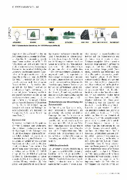 Vorschauseite 2: Biokompatibilität von 3D-gedruckten Metallteilen