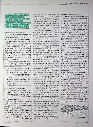 Vorschauseite 5: Rechtliche Rahmenbedingungender Pflegelehre im Überblick