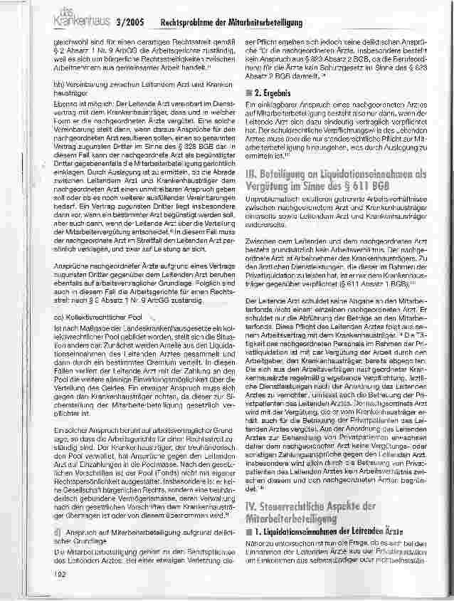 Vorschauseite 2: Rechtsprobleme der Mitarbeiterbeteiligung