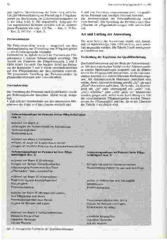 Vorschauseite 3: Qualitätssicherung pflegerischer Arbeit im Krankenhaus
