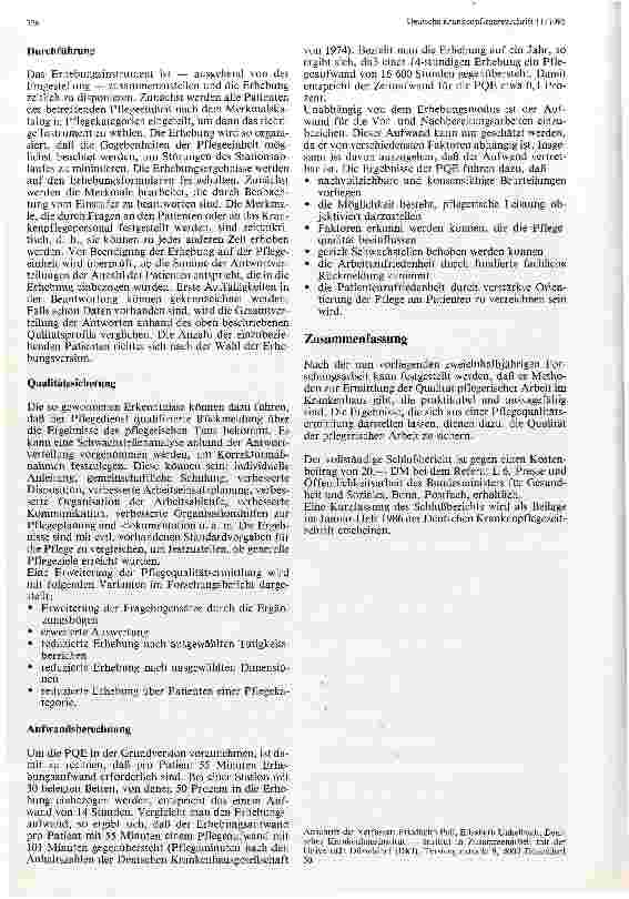 Vorschauseite 5: Qualitätssicherung pflegerischer Arbeit im Krankenhaus