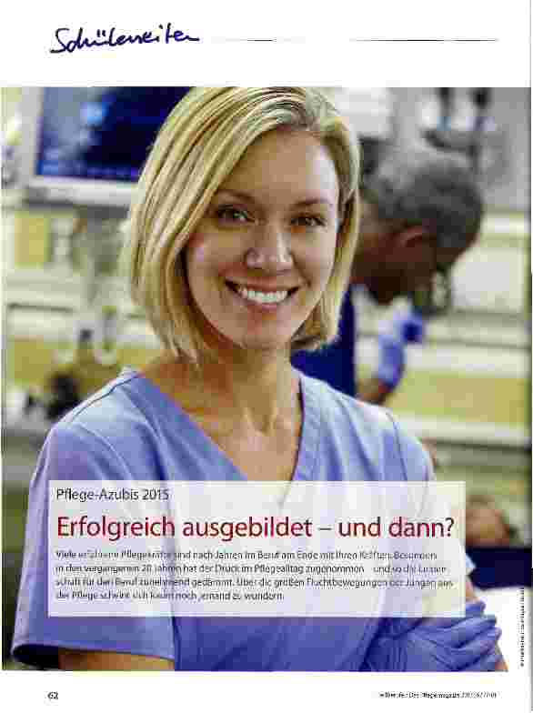 Vorschauseite 1: Erfolgreich ausgebildet - und dann?