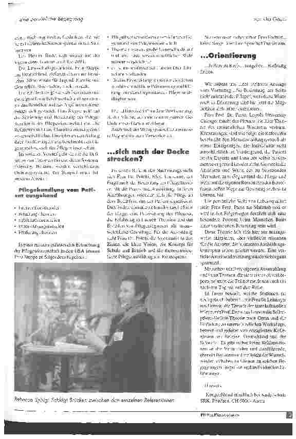 Vorschauseite 2: ... eine persönliche Begegnung