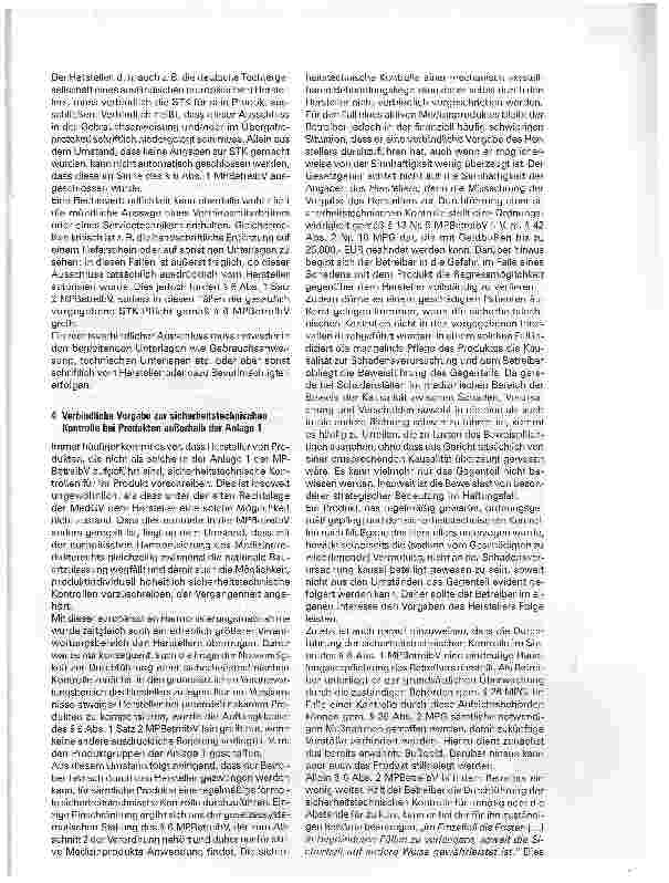 Vorschauseite 3: Herstellervorgaben STK, Wartung und Inspektion