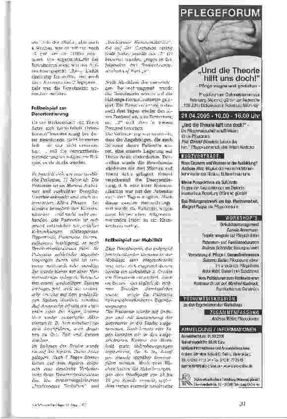 Vorschauseite 2: Mehr als nur DruckreduzierungDas MiS Micro-Stimulations-System in der Praxis, 2. Teil