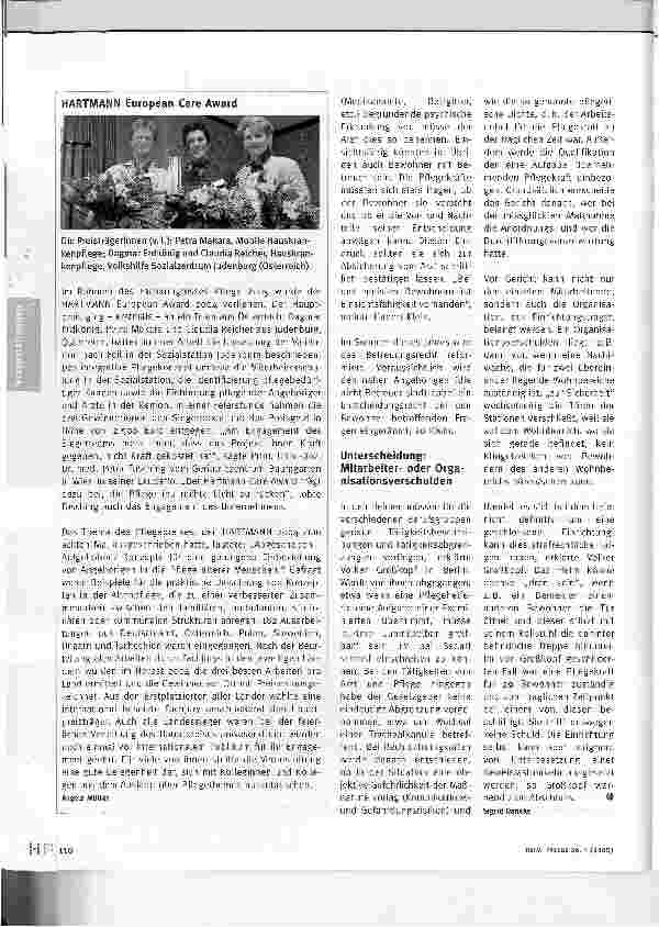 Vorschauseite 3: Leere Kassen -volle Haftung