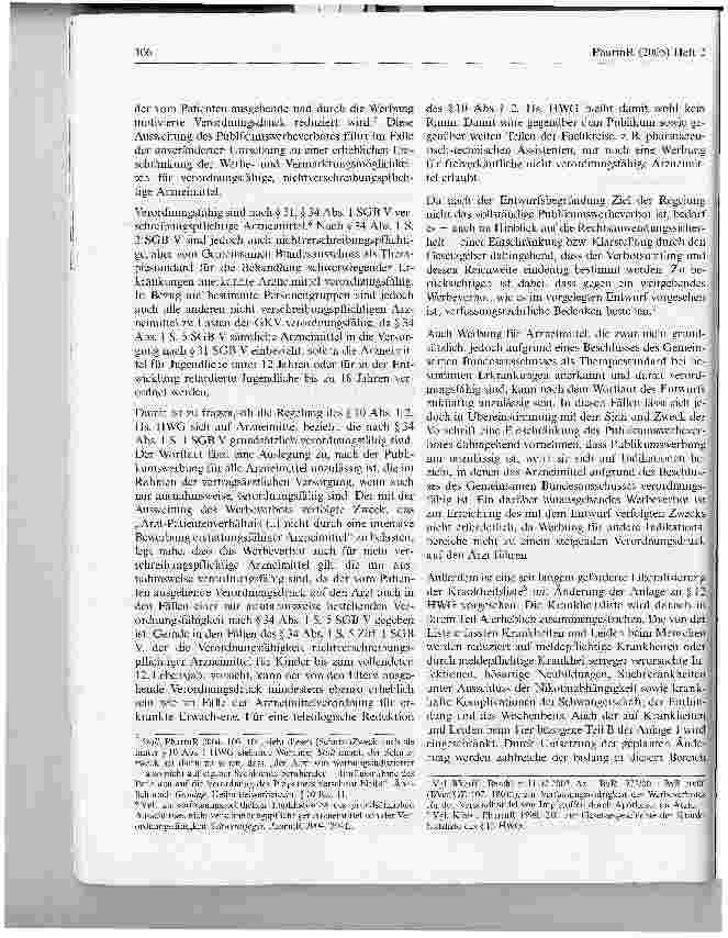 Vorschauseite 2: Referentenentwurf 14. AMG-Novelle -Auswirkungen auf das Heilmittelwerberecht