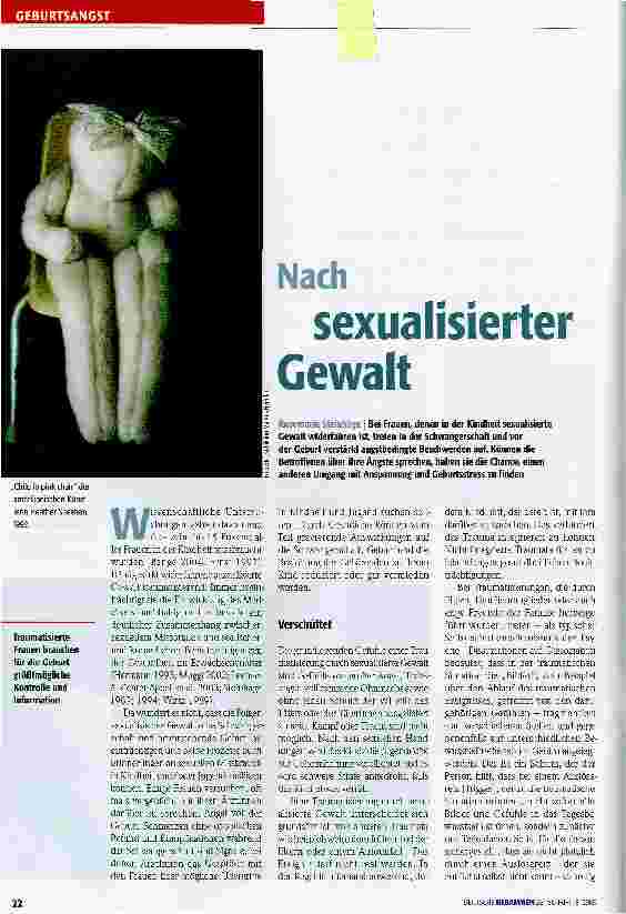 Vorschauseite 1: Nach sexualisierter Gewalt