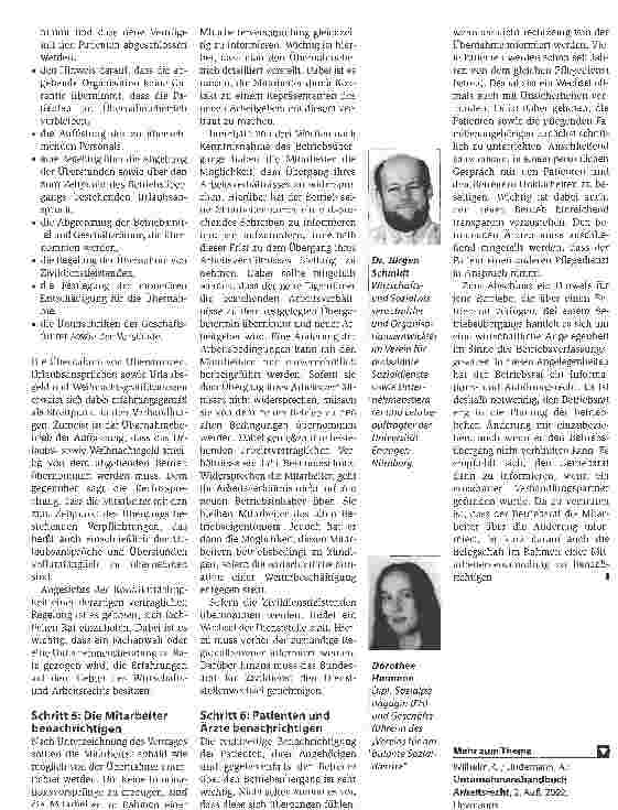 Vorschauseite 3: Wenn der Pflegedienst-Inhaber wechselt - die wichtigsten Schritte des BetriebsübergangsDie Spielregeln beachten