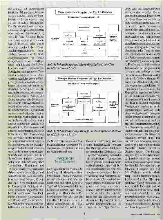 Vorschauseite 2: Therapiemöglichkeiten des Diabetes mellitus