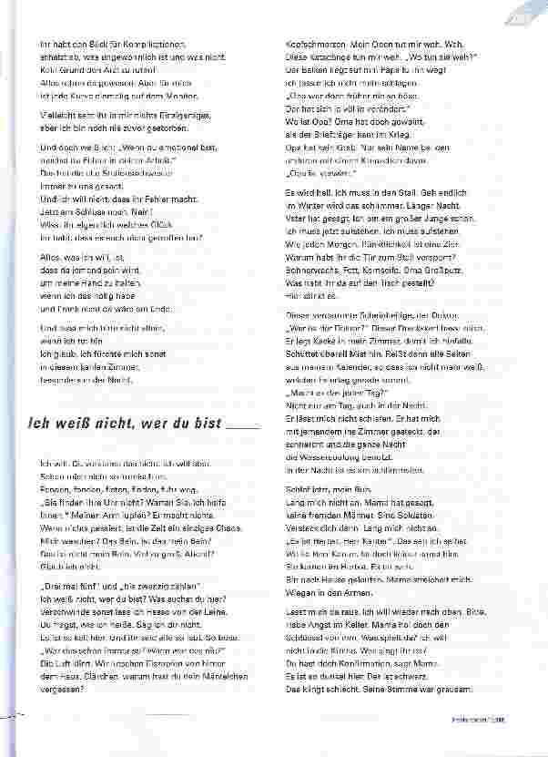 Vorschauseite 2: VerdichtungenBeobachtungen und Gedanken zum Sterben