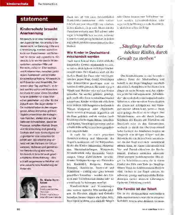 Vorschauseite 2: Der Kinderschutz verdient seinen Namen nicht