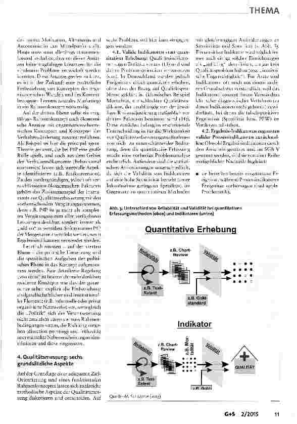Vorschauseite 4: Qualitätsorientierung als zentrales Paradigma in der Gesundheitsversorgung