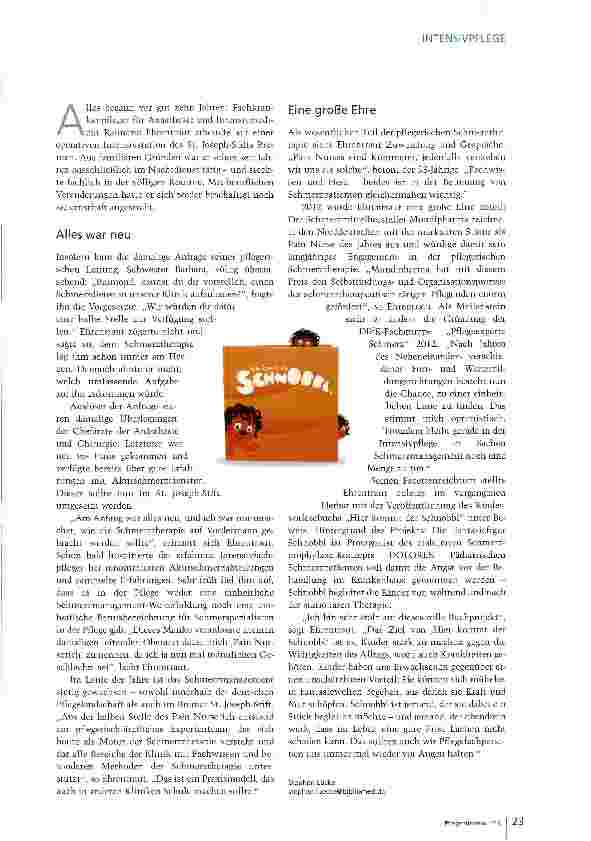 Vorschauseite 2: Pain Nurserich mit vielen Facetten