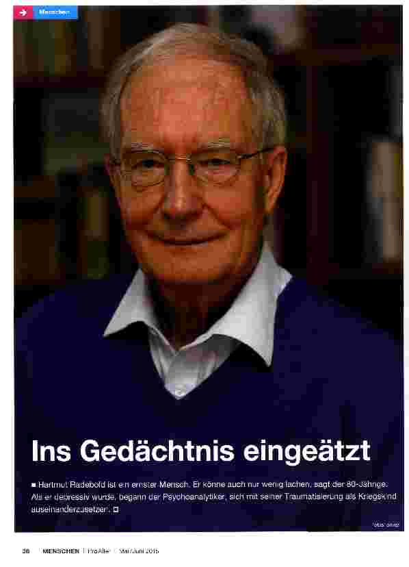 Vorschauseite 1: Ins Gedächtnis geätzt