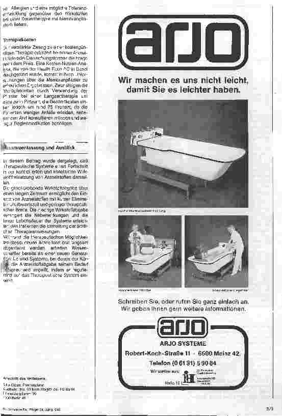 Vorschauseite 4: Therapeutische Systeme - eine neue Arzneiform besteht ihre Bewährungsprobe