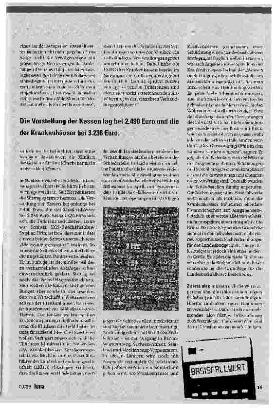 Vorschauseite 2: Verhandlungsstau