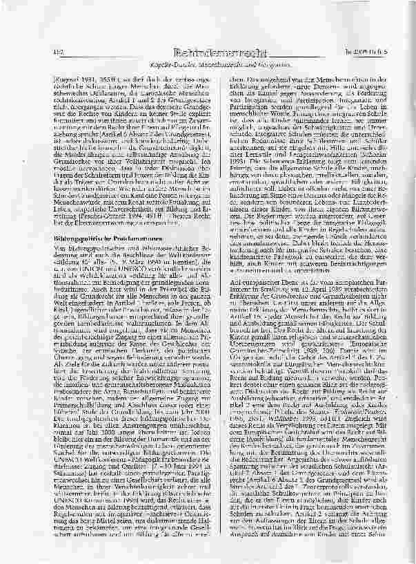 Vorschauseite 4: Menschenrecht und Integration
