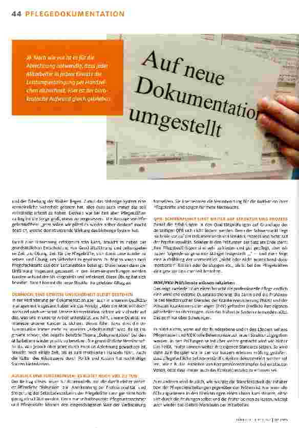 Vorschauseite 3: Selbstbewusste Pflege