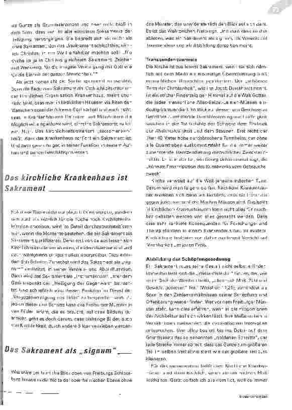 Vorschauseite 3: Sacramentum, Signum et instrumentum (LG 1)Vorschlag für einen Kriterienkatalog zur Kirchlichkeit