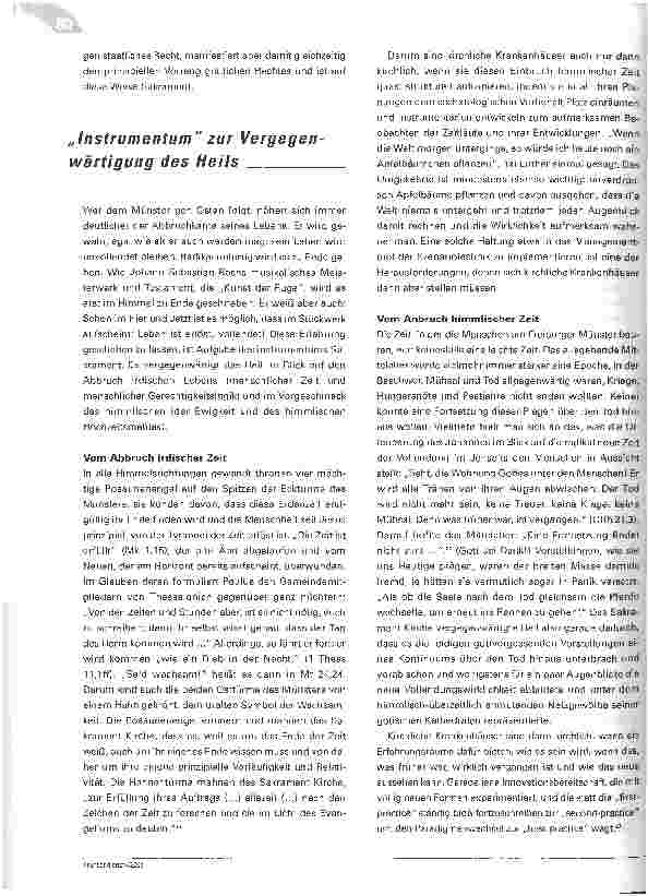 Vorschauseite 6: Sacramentum, Signum et instrumentum (LG 1)Vorschlag für einen Kriterienkatalog zur Kirchlichkeit