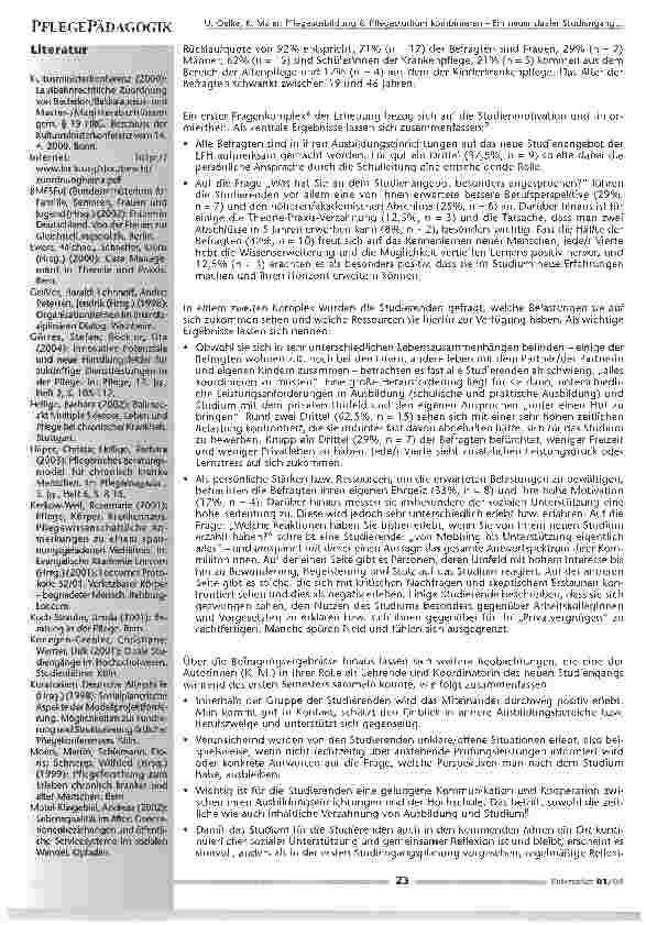 Vorschauseite 5: Pflegeausbildung & Pflege Studium kombinierenEin neuer dualer Studiengang mit dem Abschluss Bachelor of Arts (Nursing)