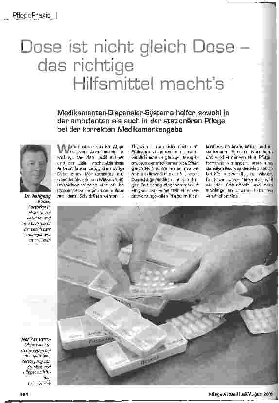 Vorschauseite 1: Dose ist nicht gleich Dosedas richtige Hilfsmittel machts