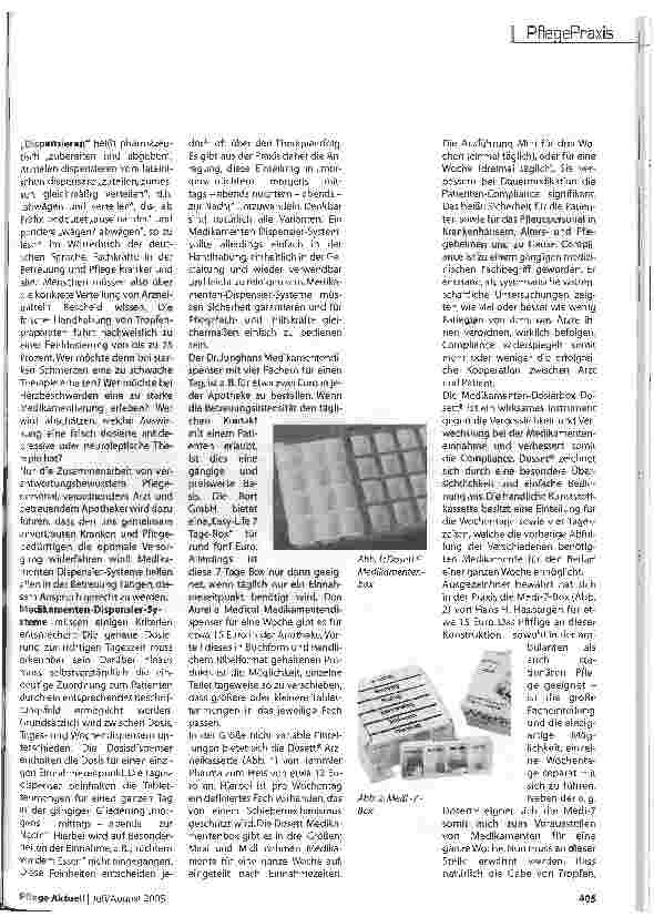 Vorschauseite 2: Dose ist nicht gleich Dosedas richtige Hilfsmittel machts