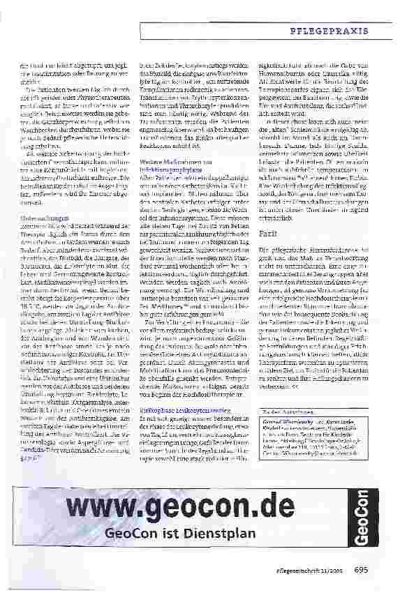 Vorschauseite 4: Stammzelltransplantation:Das Maß an Verantwortung ist nicht zu unterschätzen
