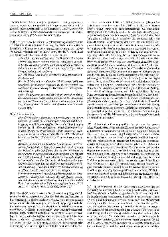 Vorschauseite 3: Aktuelle EntscheidungenKrankenversicherungsrecht