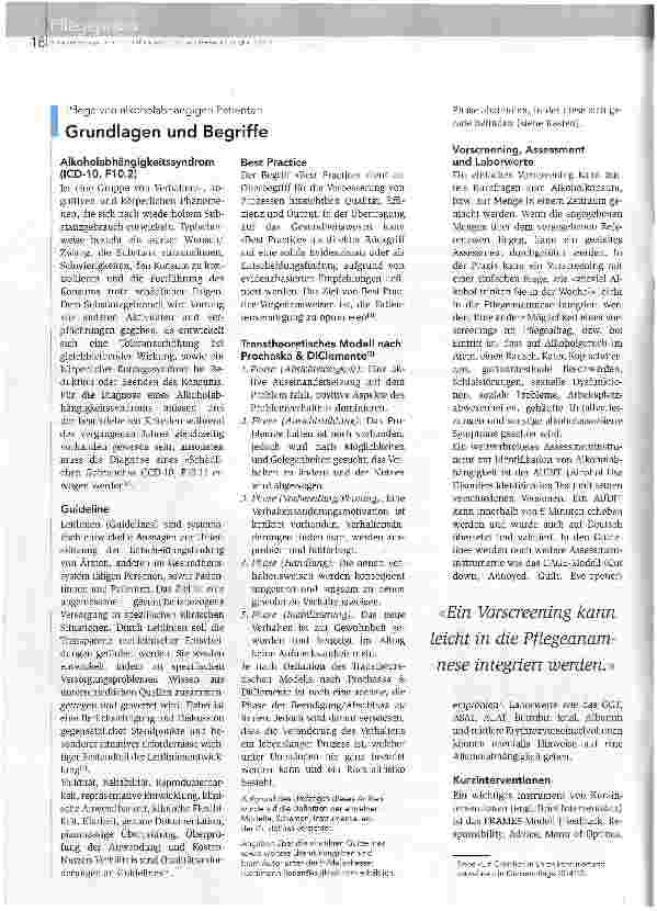 Vorschauseite 2: Auch die Abhängikgeit angehen