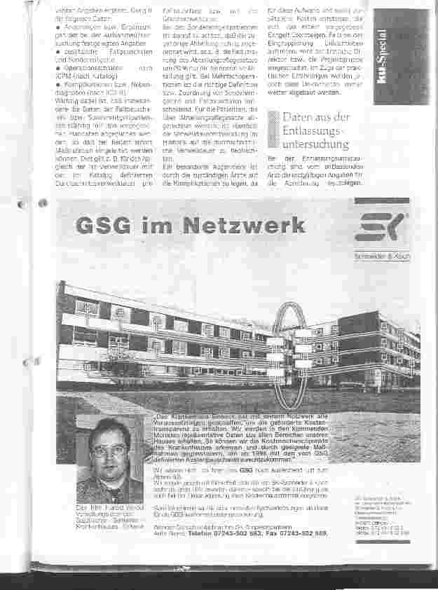 Vorschauseite 2: Anforderungen an den ärztlichen Dienst bei der Umsetzung der BPflV 95 Die Datenaufbereitung für die Abrechnung der neuen Entgelte