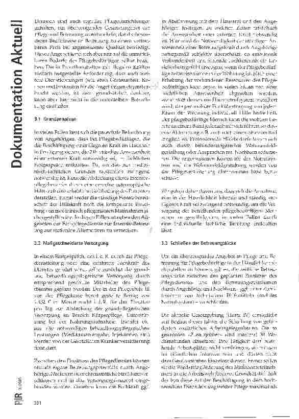Vorschauseite 4: Positionen und Perspektiven in der häuslichen Versorgung von Pflegebedürftigen: Legale Beschäftigungsverhältnisse fördern - schärfere Sanktionen gegen Schwarzarbeit und Schleuserb…