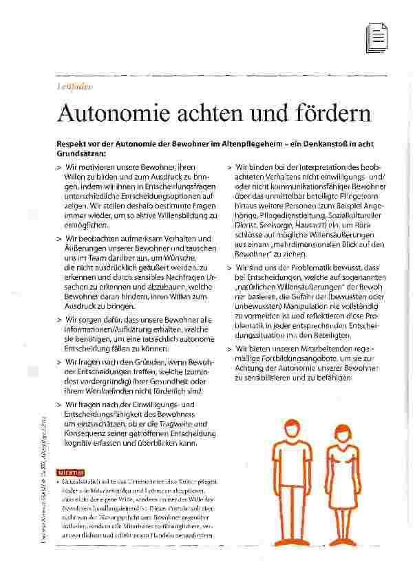 Vorschauseite 3: Das Recht auf Respekt