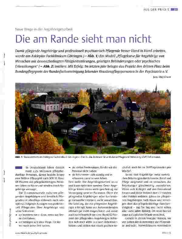 Vorschauseite 1: Die am Rande sieht man nicht