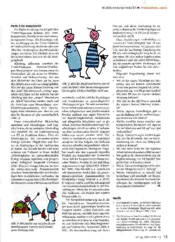Vorschauseite 5: Implementierung von Entwicklungsfördernder Betreuung in der Neonatologieaus Sicht der Organisationsberatung