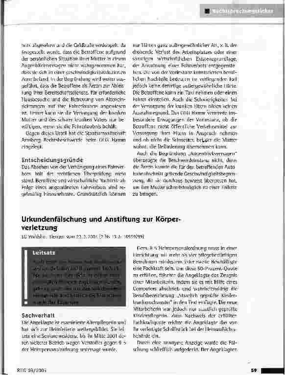 Vorschauseite 2: Fahrverbot wegen Geschwindigkeitsüberschreitung