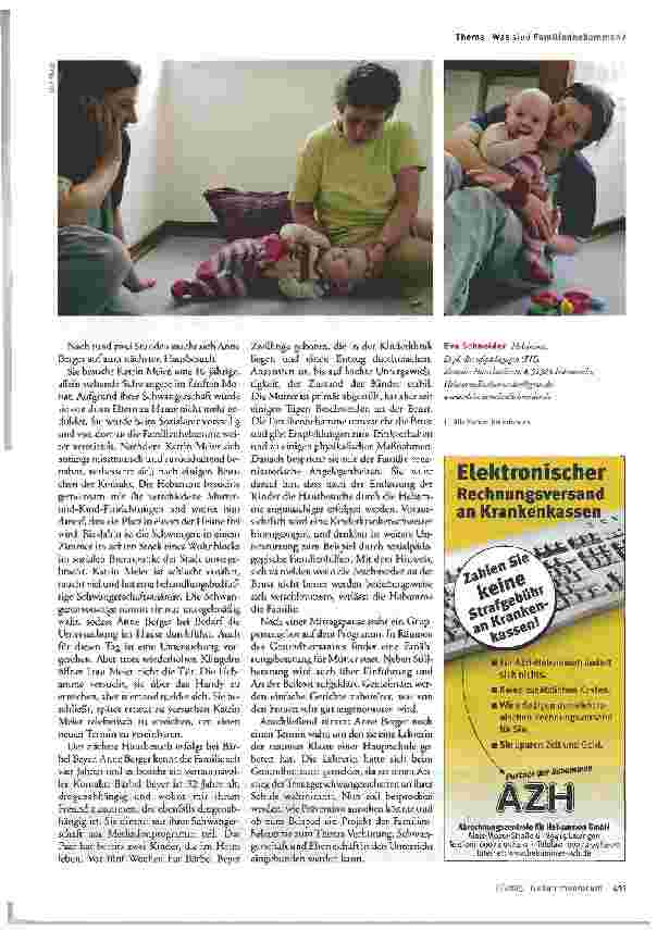 Vorschauseite 2: Zeitintensive Betreuung von Risikofamilien