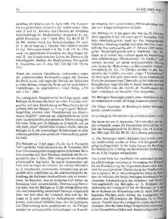 Vorschauseite 4: Zur Überwachungspflicht kooperierender Ärzte